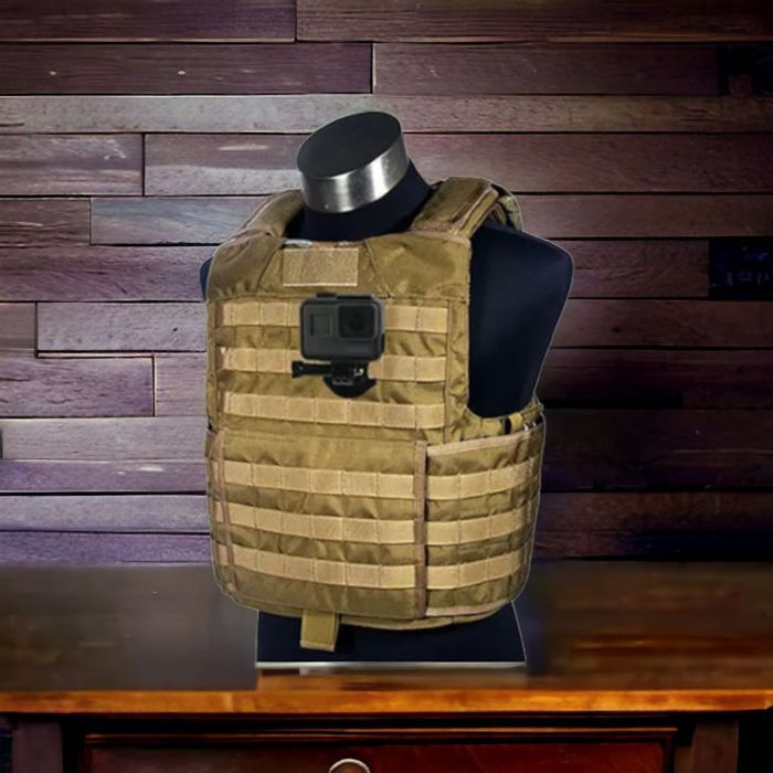 Кріплення для екшн камер GoPro на РПС, бронежилет. Система M.O.L.L.E