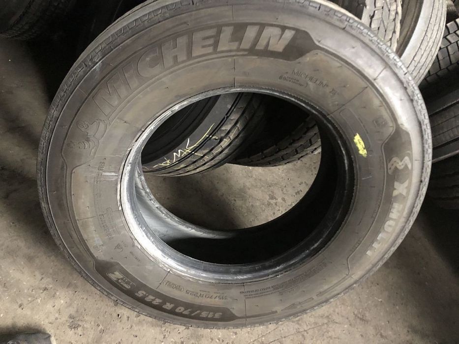 Шины бу резина 315 70 22,5 Мишлен из Германии 6 шт
