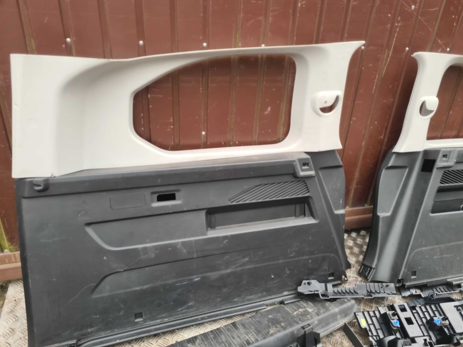 Peugeot Rifter long 22r tapicerka boczek bagażnika nakładka pasa dywan