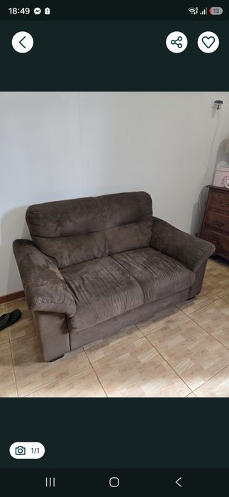 Sofá 2 lugares IKEA