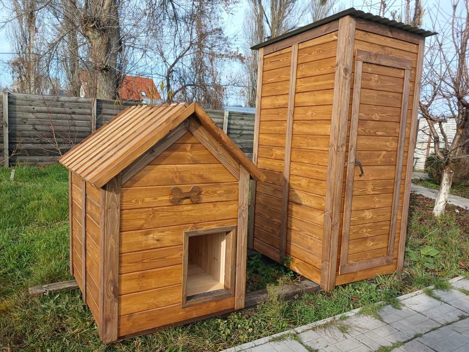 Будки для собак утеплені.Різні розміри.