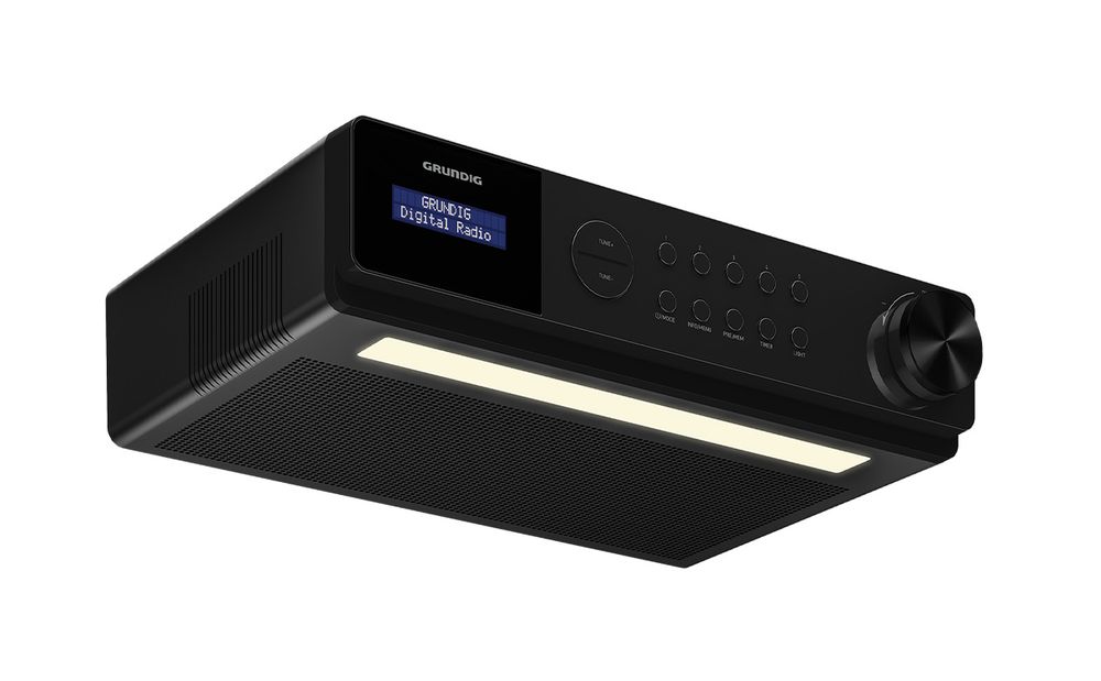 outlet radio sieciowe dab+, fm grundig dkr 1000 bt czarny