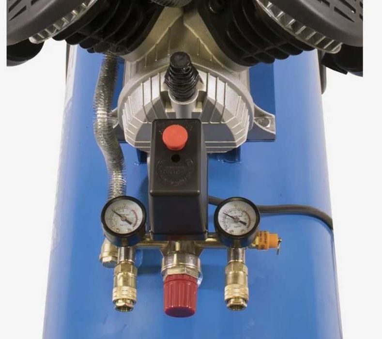 GÜDE Spreżarka Kompresor Kompresor powietrza 412/8/100 230V 2 cylindry