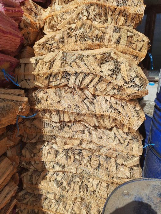 Opał świerkowy workowany