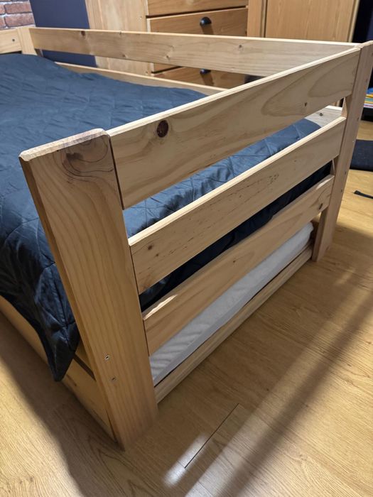 Cama Madeira LUFE c/ Colchão