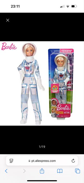 Barbie astronauta