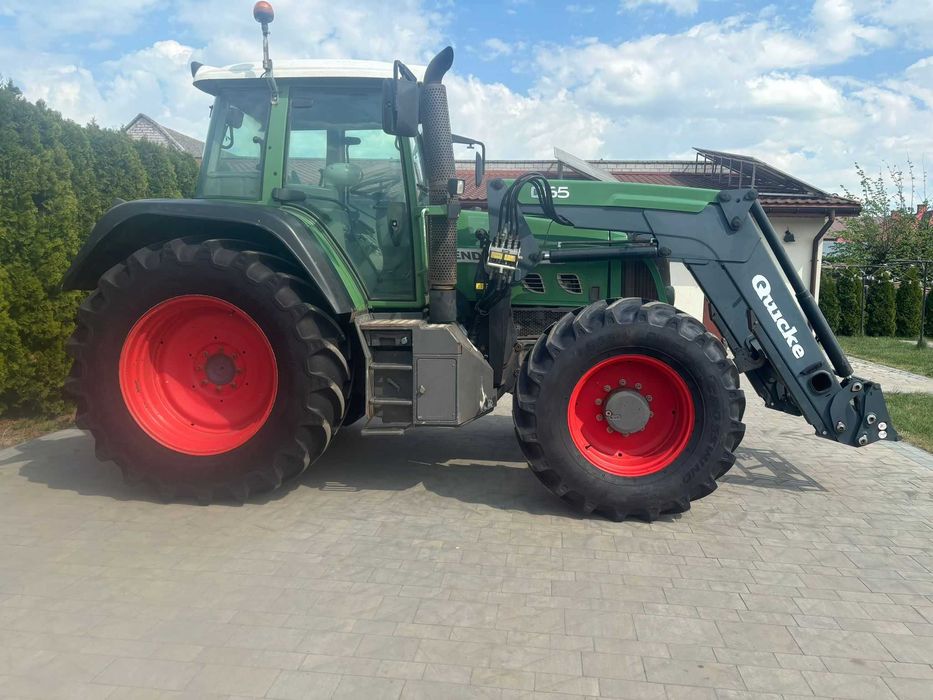 Fendt 714 z ładowaczem 2009 rok