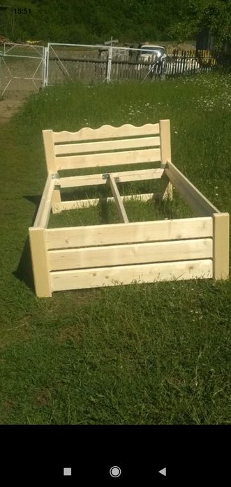 Продам ліжко 120х190 з смереки