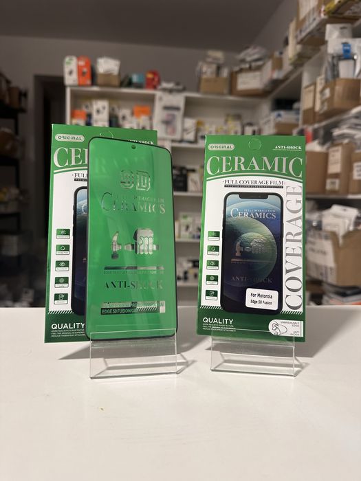 2x SZKŁO ceramiczne na MOTOROLA EDGE 50 FUSION