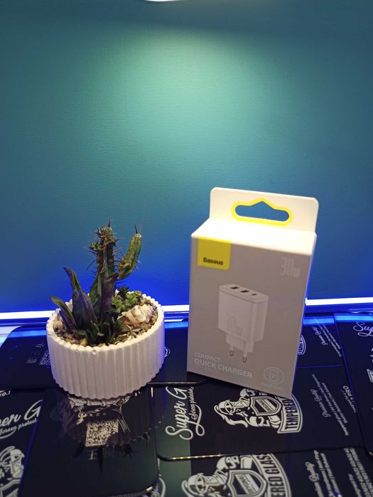 Блок зарядки для Samsung 25W Адаптер живлення Xiaomi 33W Зарядка НОВІ