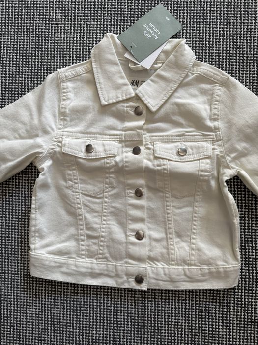 Kurtka wiosenna HM jeansowa dziewczęca EUR 110