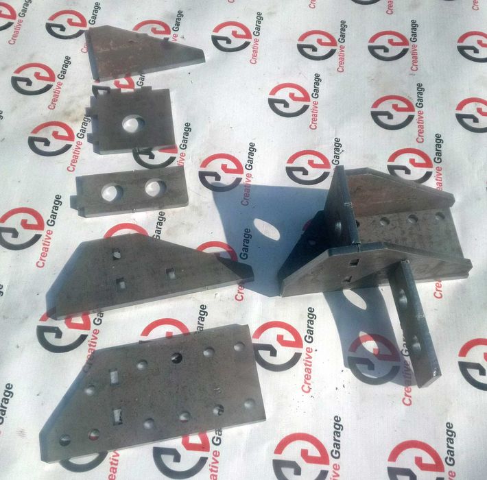 Підсилювачі / Усилители лонжеронів  передніх 3мм Нива  ВАЗ 2121-21217