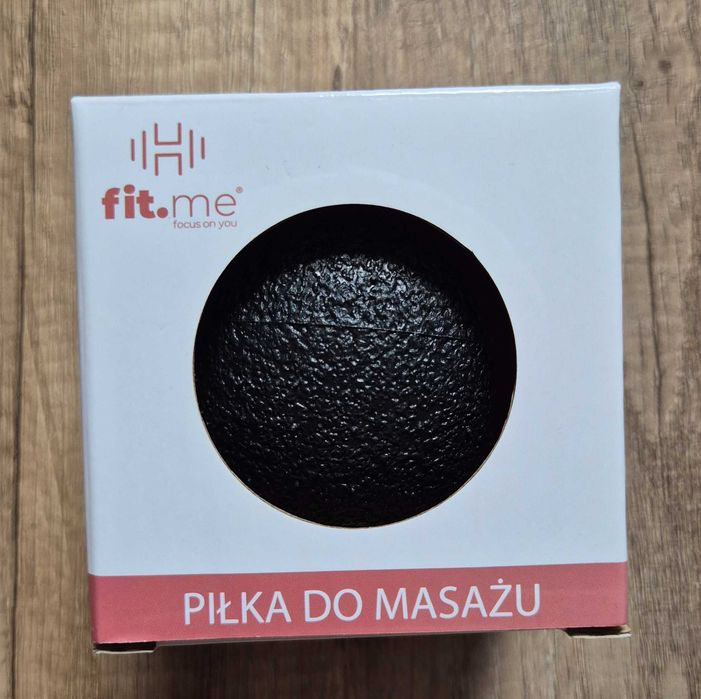 Piłka do masażu Fit.me czarna
