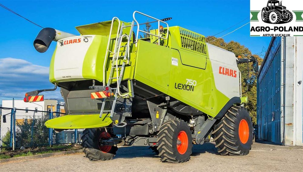 Комбайн CLAAS LEXION 750 - 2012 - 1650 м/г - 7.5 M