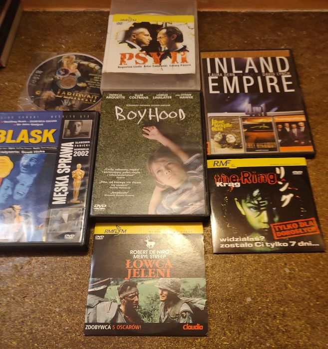 Filmy DVD stan idealny