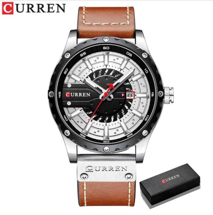 NOWY !! Zegarek męski CURREN MODEL 8374 + Pudełko