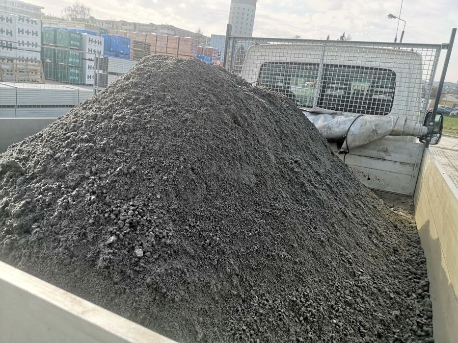 Beton Suchy Towarowy wylewka, fundament, Stabilizacja pod kostkę
