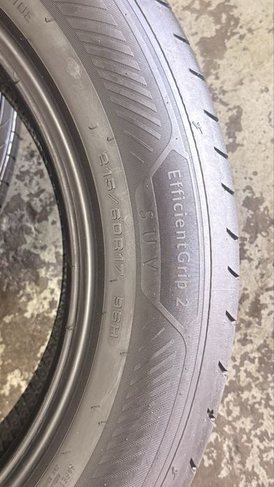 Pneus 215/60r17 Goodyear EfficientGrip 2 SUV com 75% piso