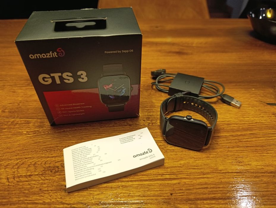 Amazfit GTS 3 jak nowy zero rys