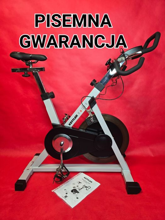 Solidny Mocny Rower Spiningowy kolarzówka KETTLER  Racer Gwarancja