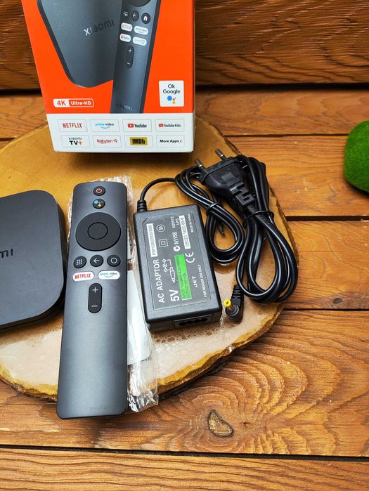 Xiaomi TV Box S 4K Gen 2 Google TV Atmos Google TV Android Netflix