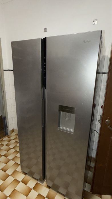 Frigorífico Americano HAIER HSR3918EWPG -com GARANTIA ate OUTUBRO 2028