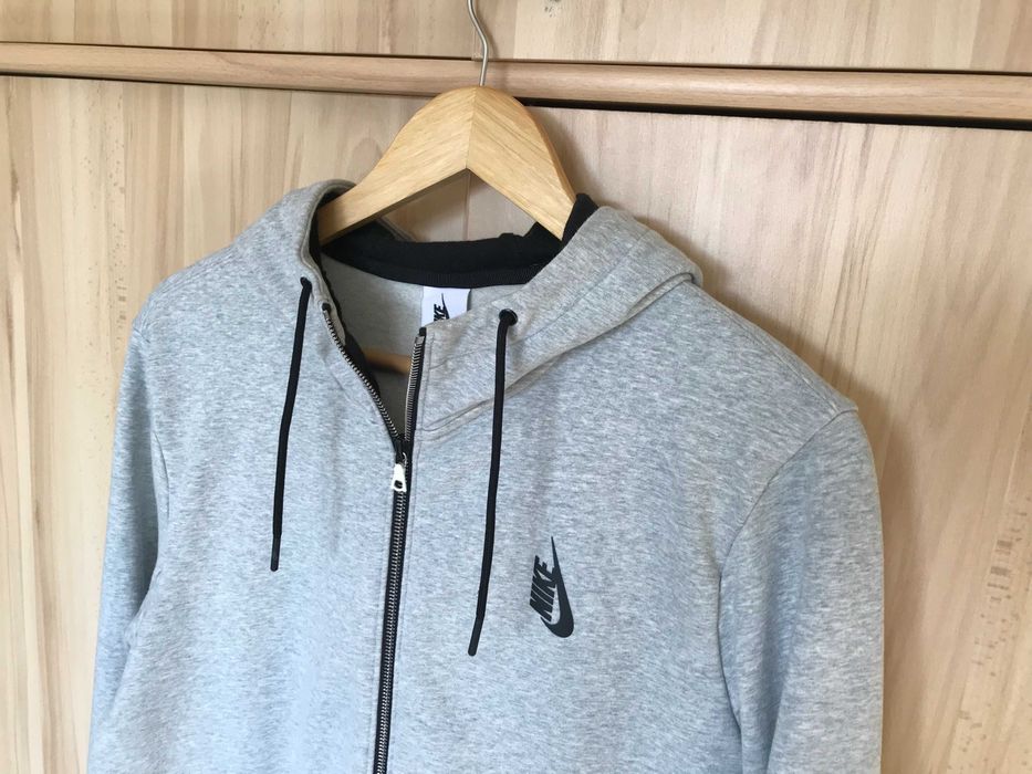 Męska szara bluza z kapturem Nike NikeLab Essentials  r. M