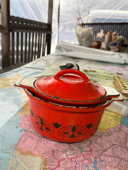 Чугунная кастрюля ссср