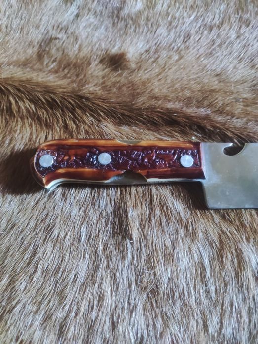 Faca Tramontina cabo  de madeira