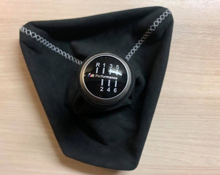 Original BMW Manete Velocidades M Performance c/ Fole Alcantara - Nova