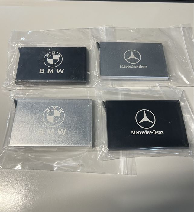 Carteira porta cartoes mercedes e bmw