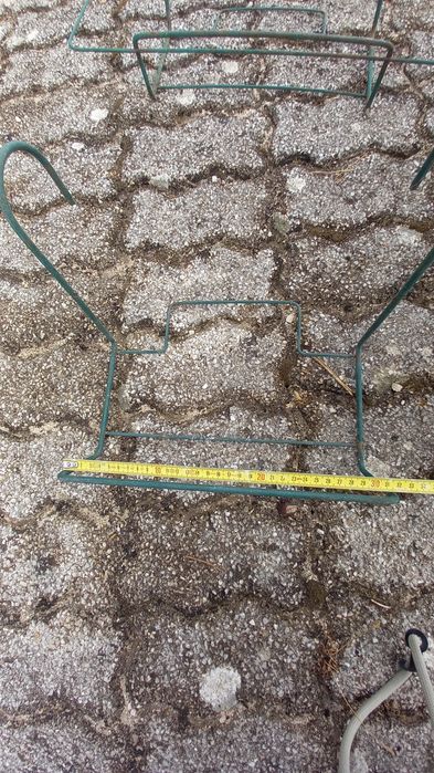Ganchos Suportes de Ferro para Floreiras de Varanda