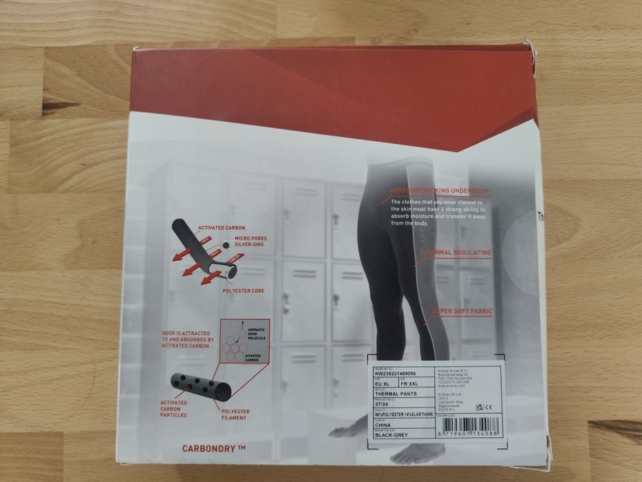 Spodnie termoaktywne XL