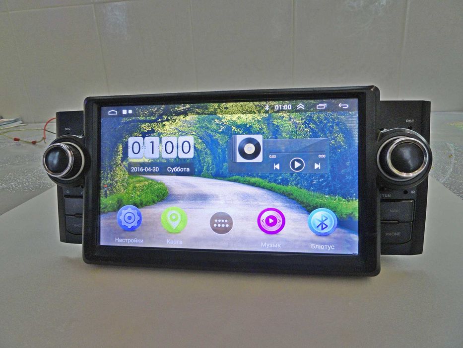 Android магнитола FIAT Grande Punto 2007