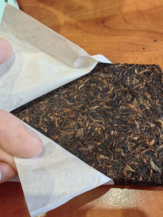 Puer cegła Yunnan China