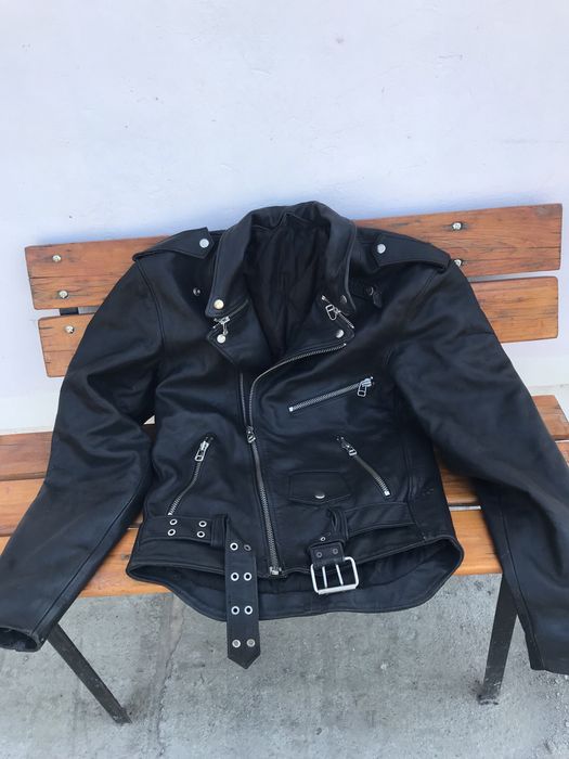 Шкіряна куртка косуха Leather.-  М