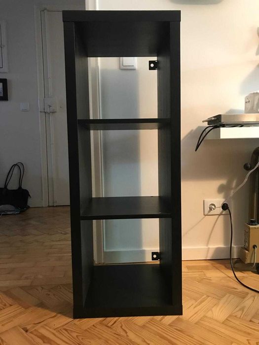 Estante Kallax preto