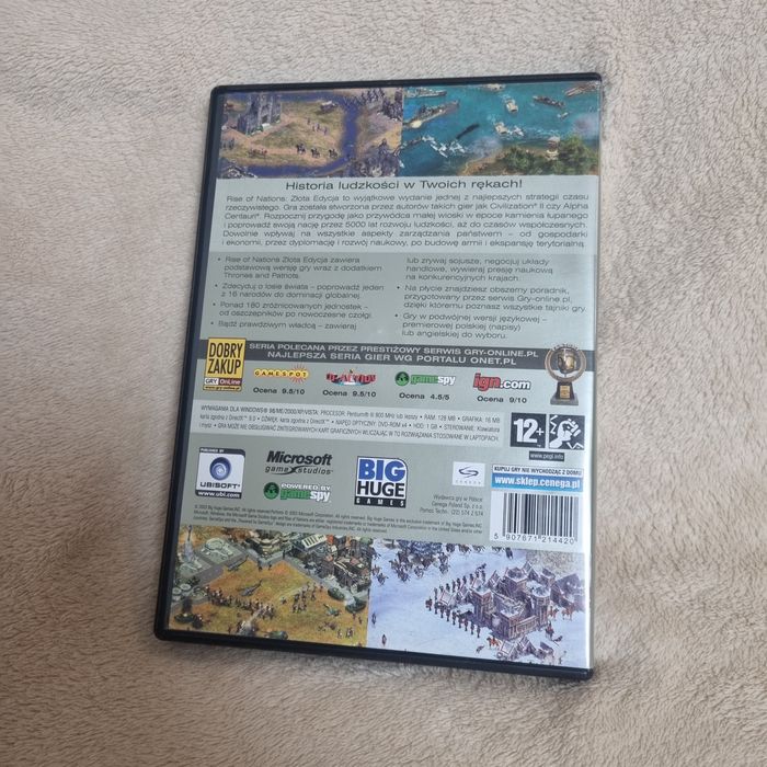Rise of Nations Zlota Edycja PC Polskie Wydanie