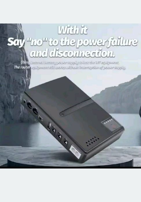 Безперебійник для роутера, свіча -UPS DC1018L - універсальне  ДБЖ