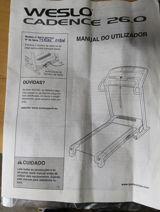 Passadeira Weslo Cadence 260