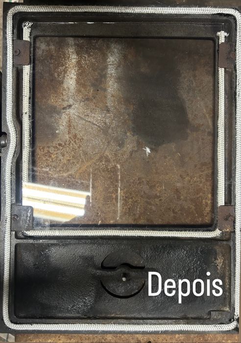 Troca de vidro e de cordão de recuperador