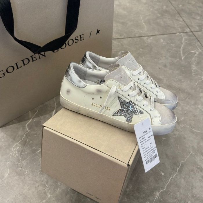 Снікерси Golden Goose Super Star/ Кеди Білі Голден Гус Суперстар/ GG