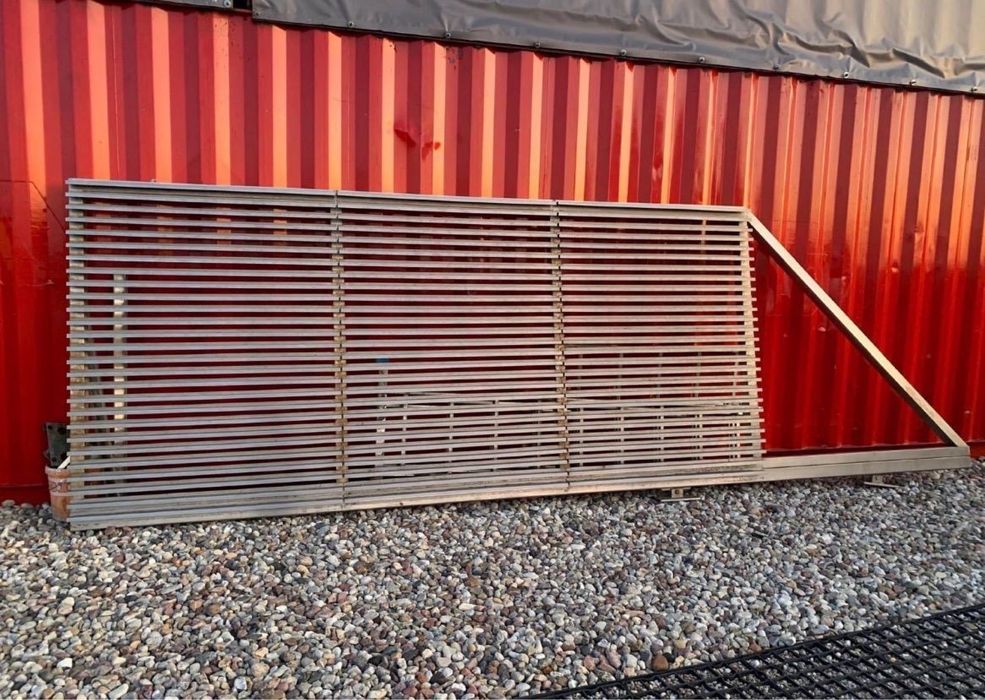 OKAZJA! Kompletne Ogrodzenie INOX (Nierdzewne) – Brama 5,2m + 2 Furtki + 2 Przęsła