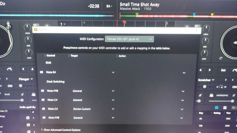 Pioneer DDJ-XP1 Controlador Midi Desbloqueia DVS Rekordbox 6
