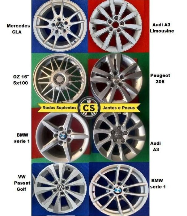 Jantes 17 5x108 Ford Kuga C-Max Focus S-Max Galaxy Transit Connect