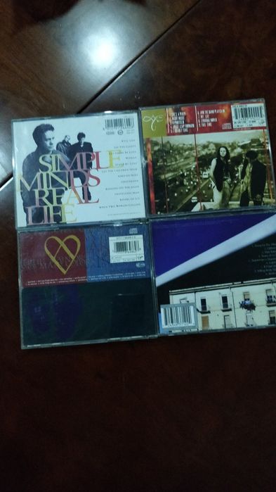 Simple Minds - 4 álbuns em cd436458340043335681