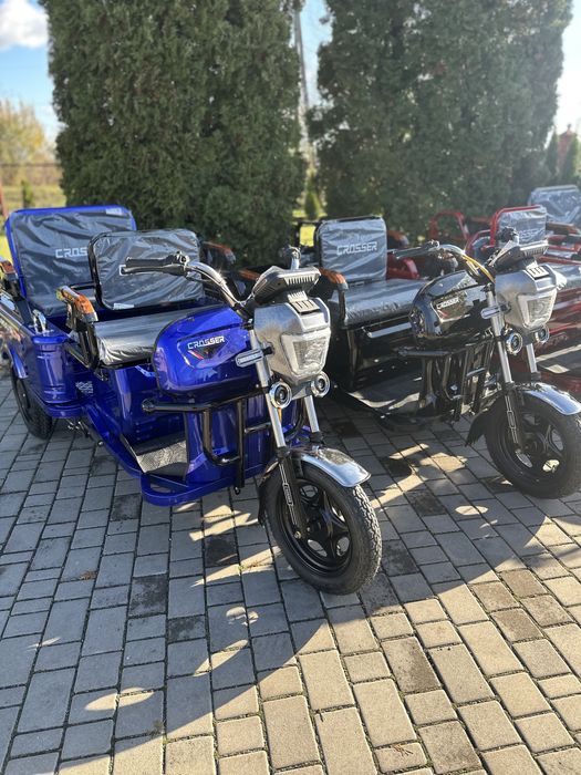 Вантажний електро трицикл Crosser cargo 18 16 13 12 10