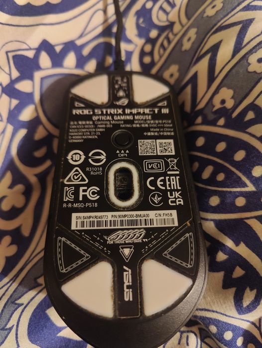 myszka Asus Rog strix impact III