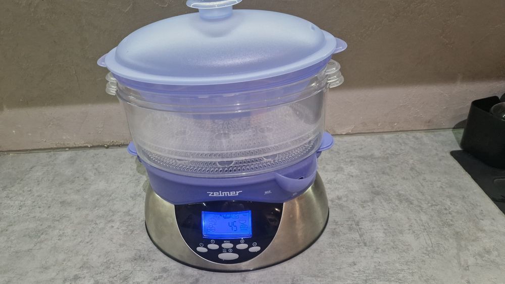 Sprawny parowar Zelmer 3 poziomy