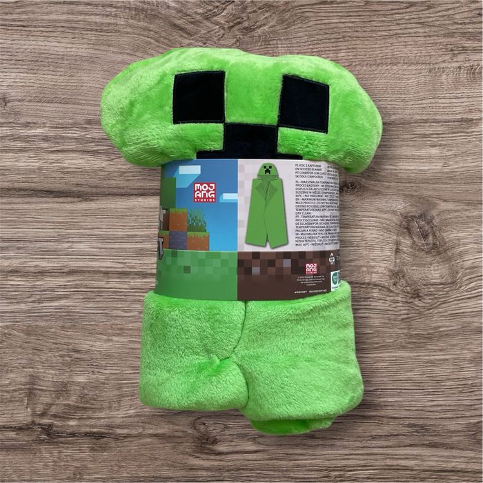 Koc Minecraft z kapturem